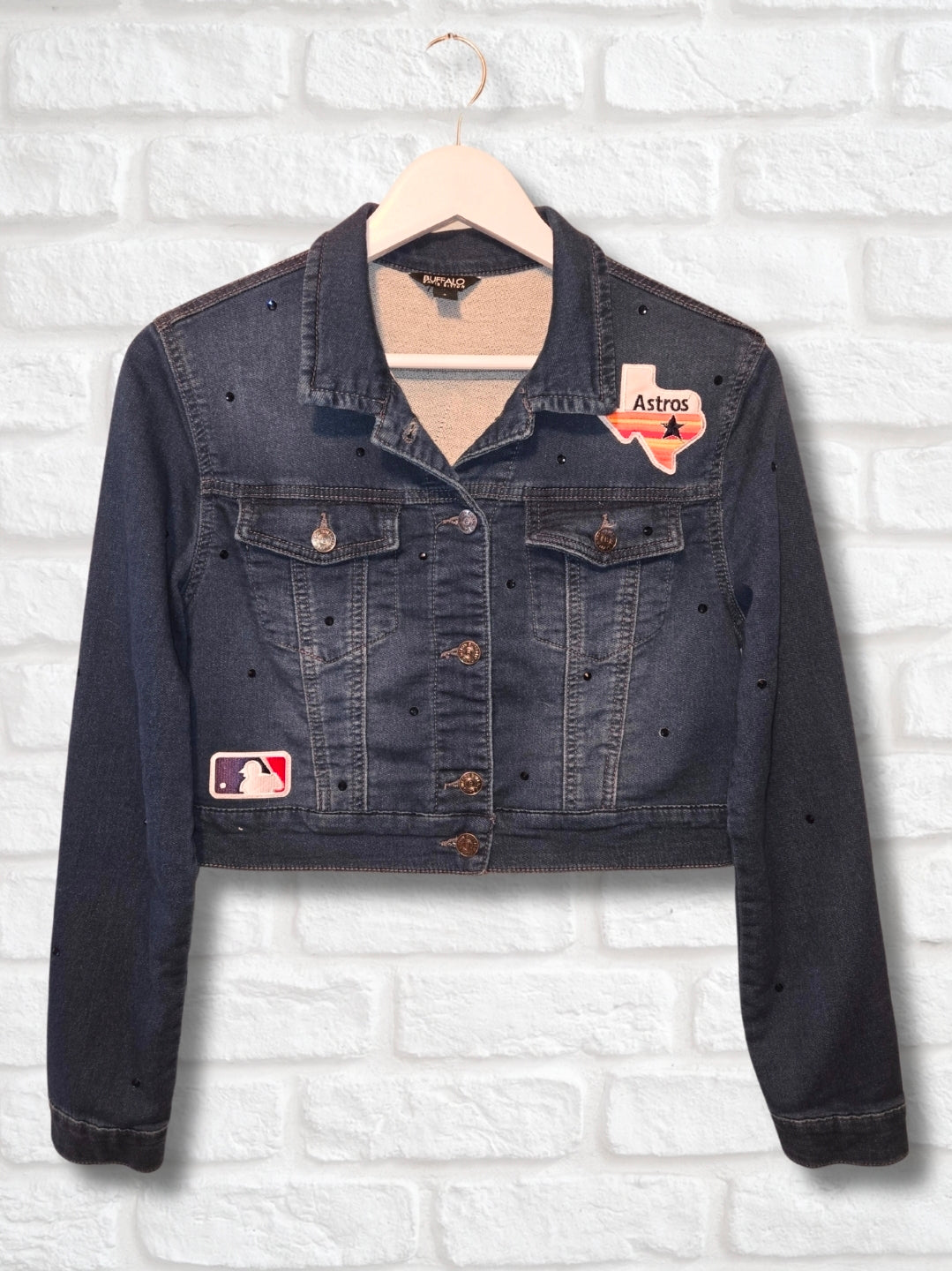 Houston Astros Crop Jacket-Small