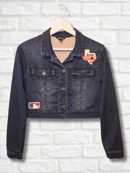 Houston Astros Crop Jacket-Small