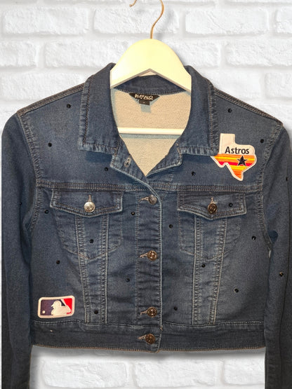 Houston Astros Crop Jacket-Small