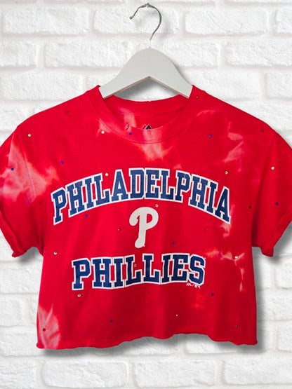 Philadelphia Phillies Crop Top - Small