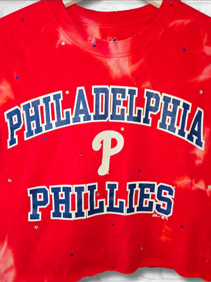 Philadelphia Phillies Crop Top - Small
