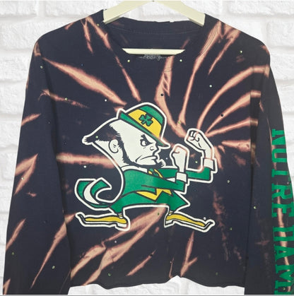 Notre Dame Crop Top