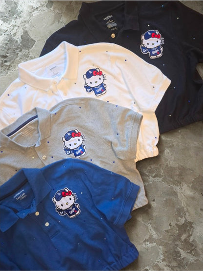 Dodgers HK Crop Polo