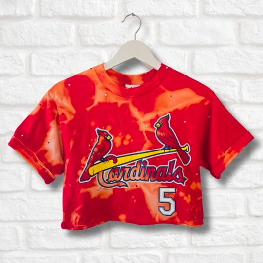 St. Louis Cardinals Crop Top- Small