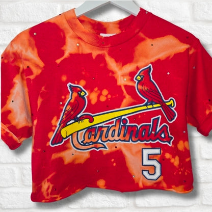 St. Louis Cardinals Crop Top- Small
