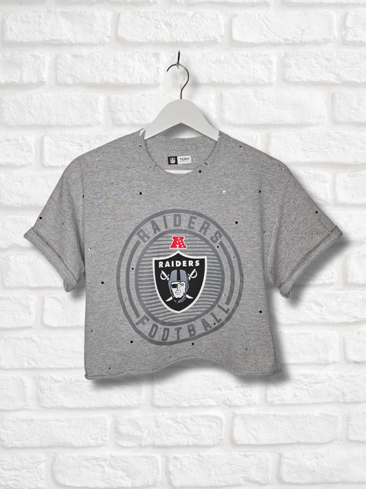 Las Vegas Raiders Crop Tee