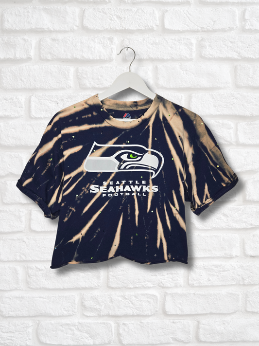 Seattle Seahawks Crop Tee