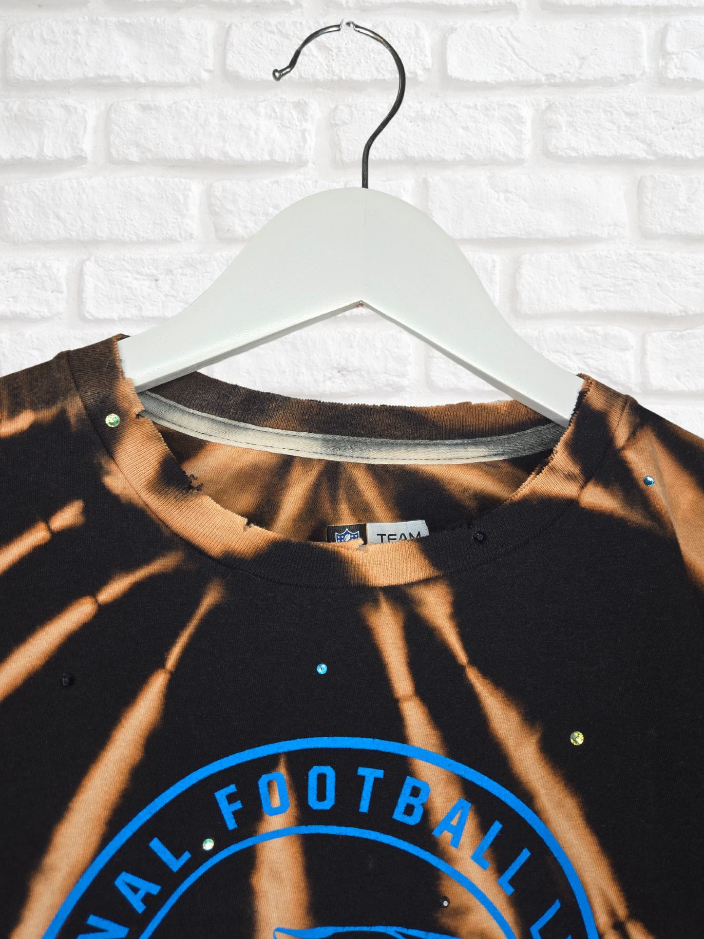 Carolina Panthers Crop Tee