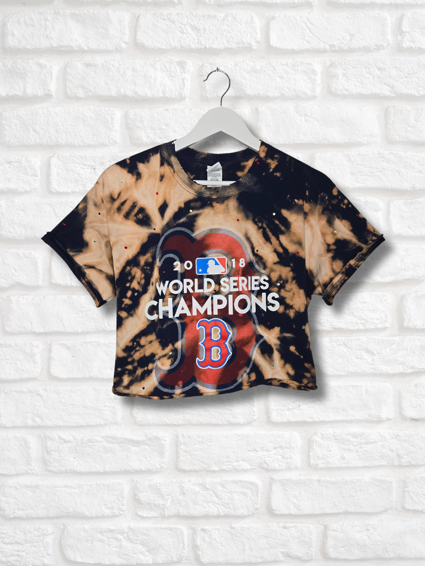 Boston Red Sox Crop Tee