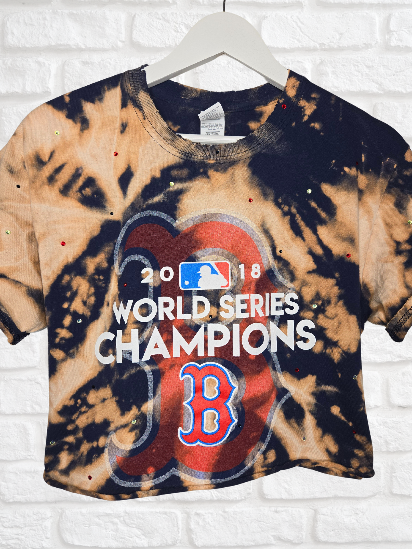 Boston Red Sox Crop Tee