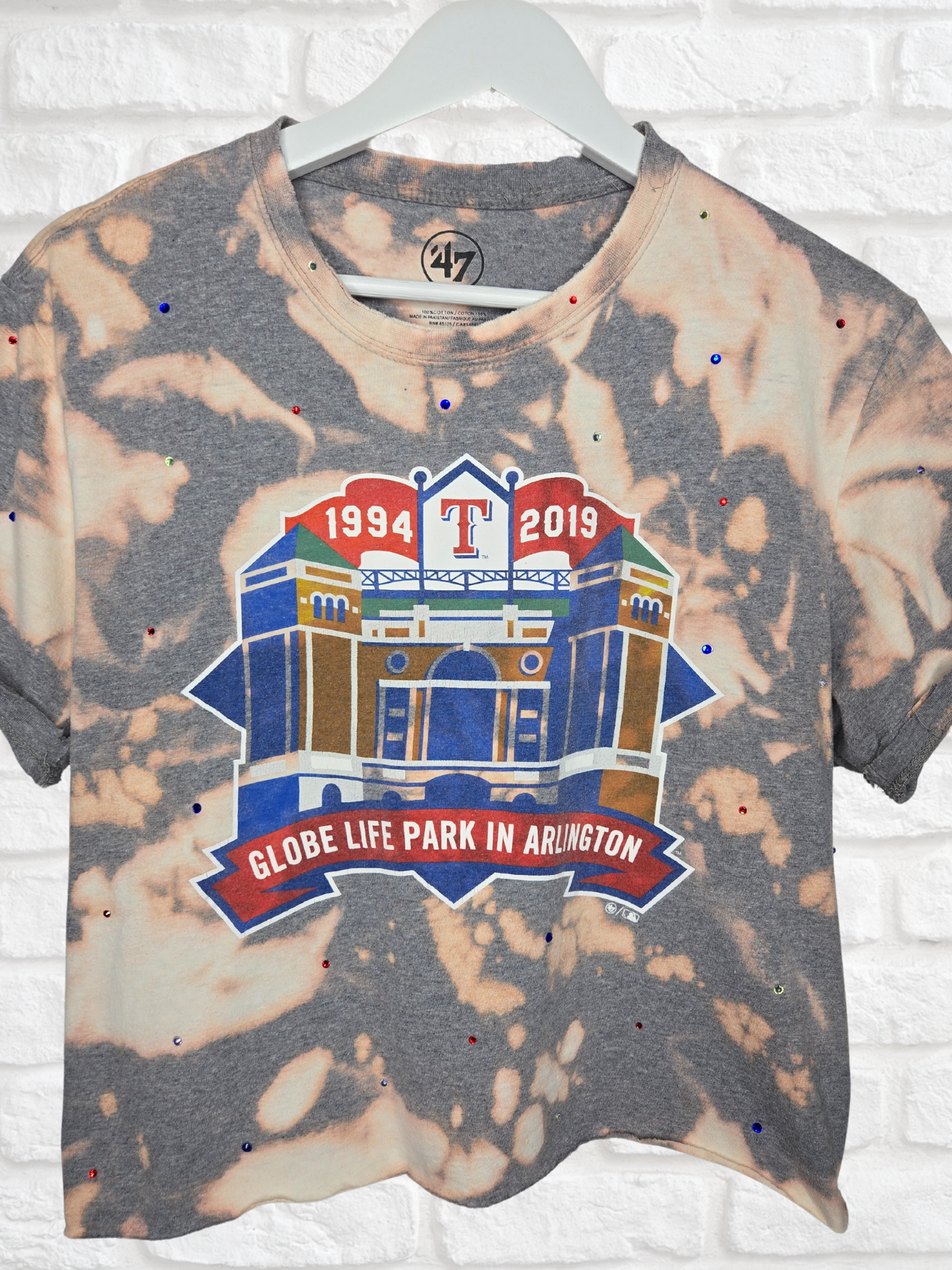 Texas Rangers Crop Tee