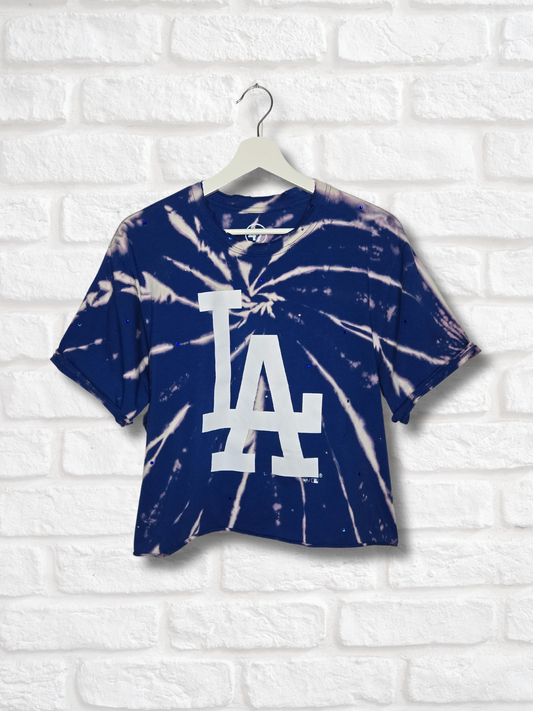 Los Angeles Dodgers Crop Tee