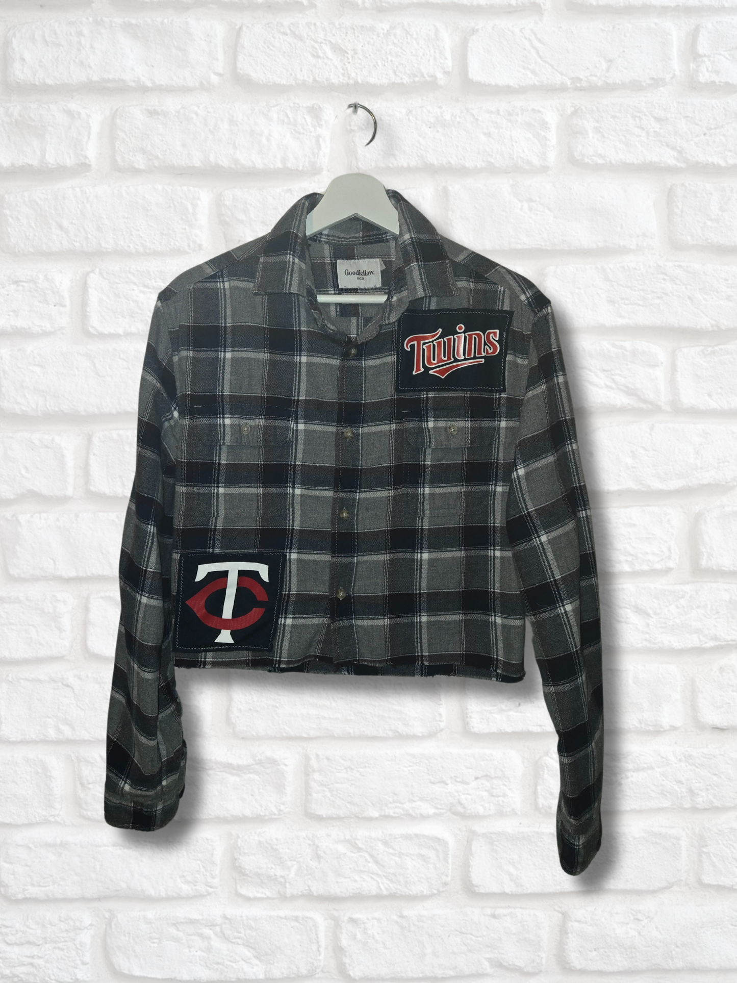 Minnesota Twins Crop Flannel