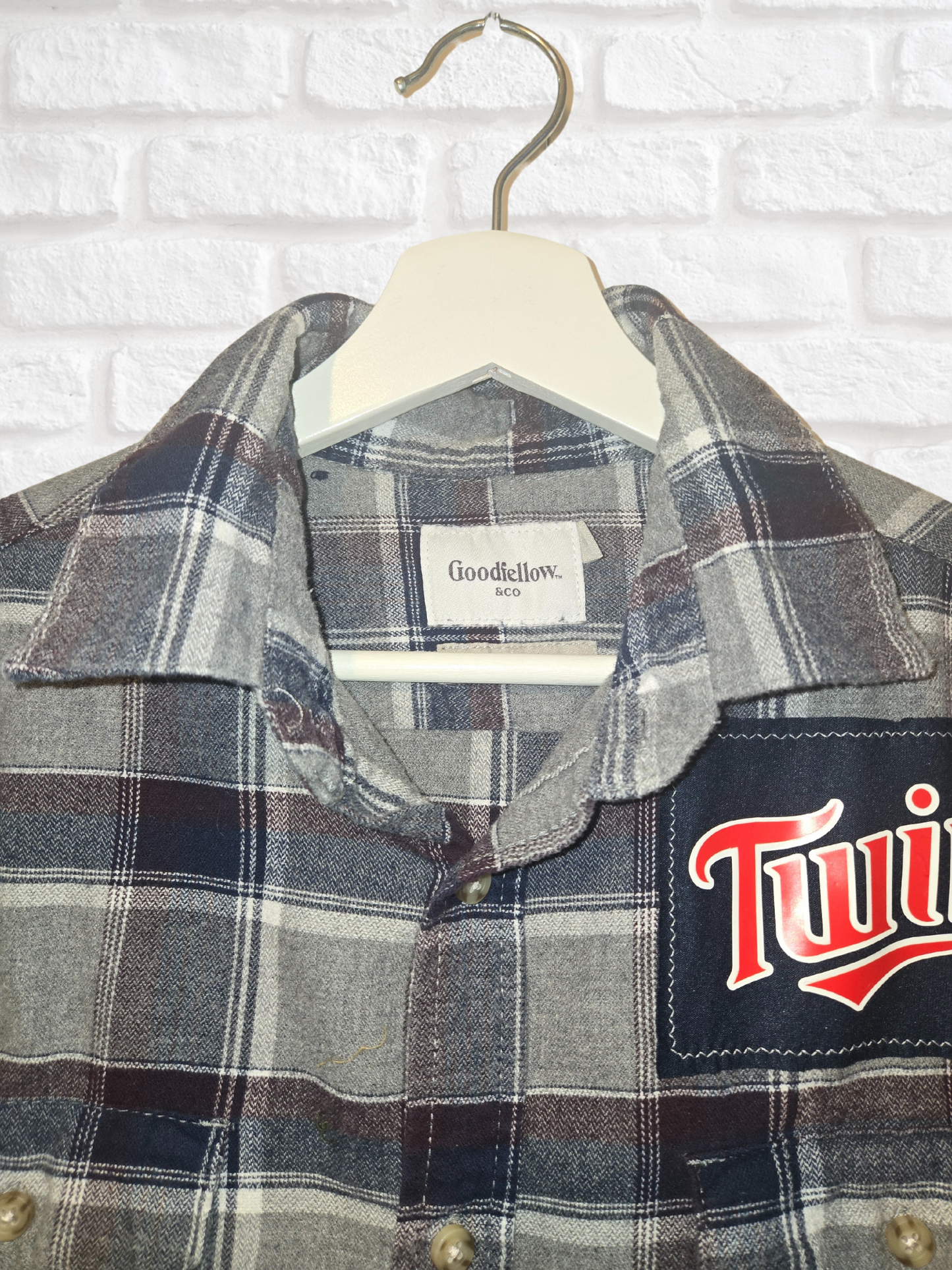 Minnesota Twins Crop Flannel