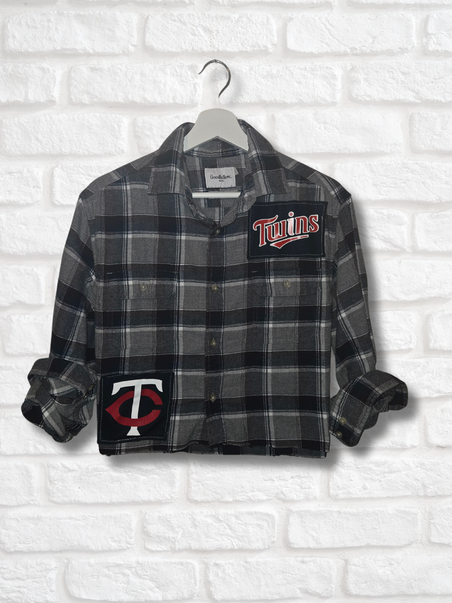 Minnesota Twins Crop Flannel