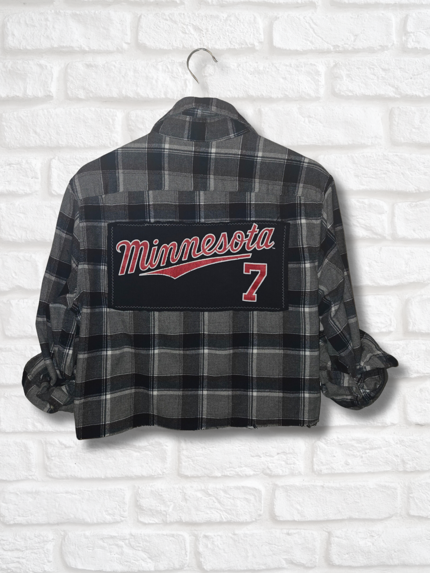 Minnesota Twins Crop Flannel