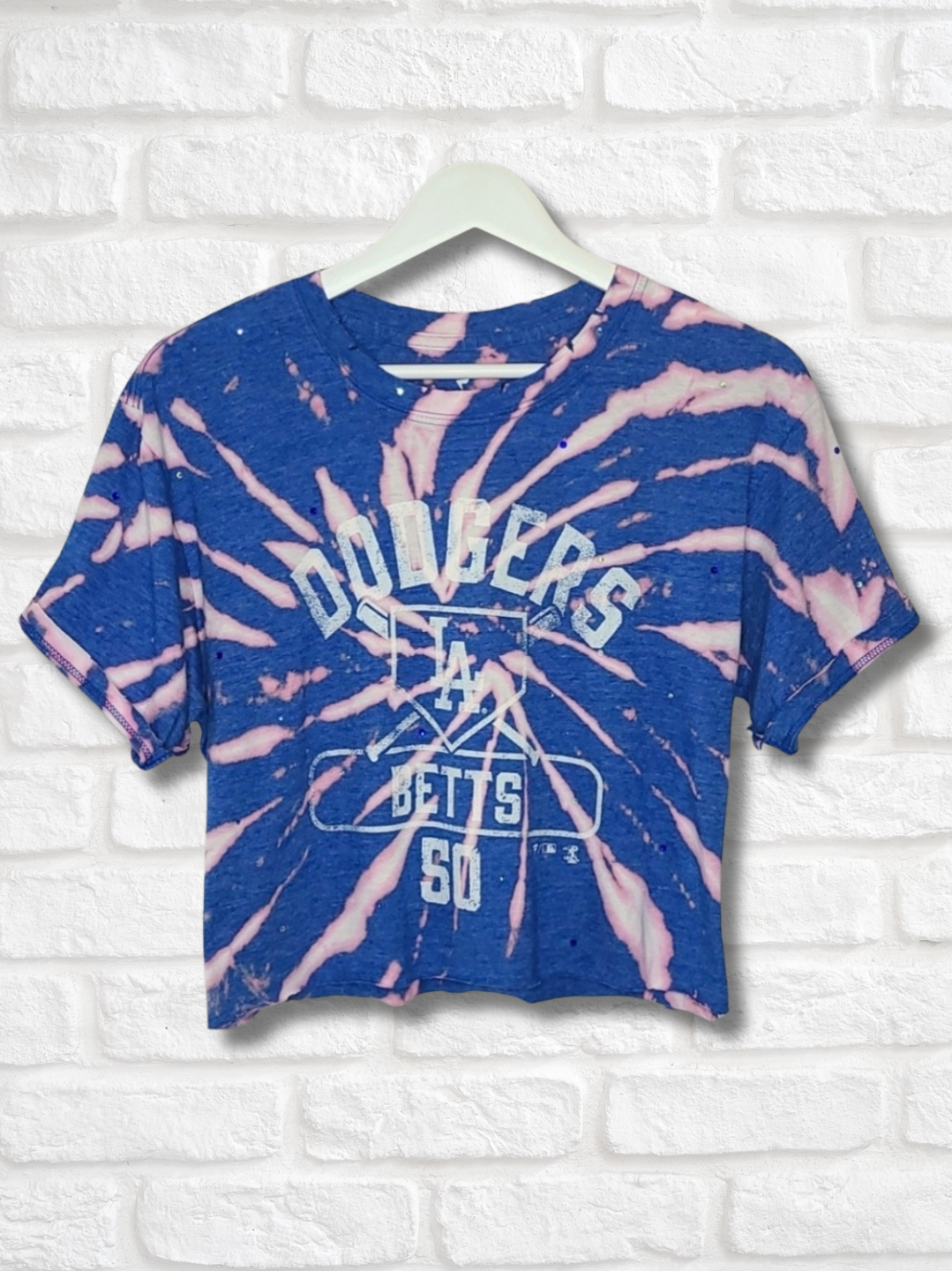 Los Angeles Dodgers Crop Top - Medium