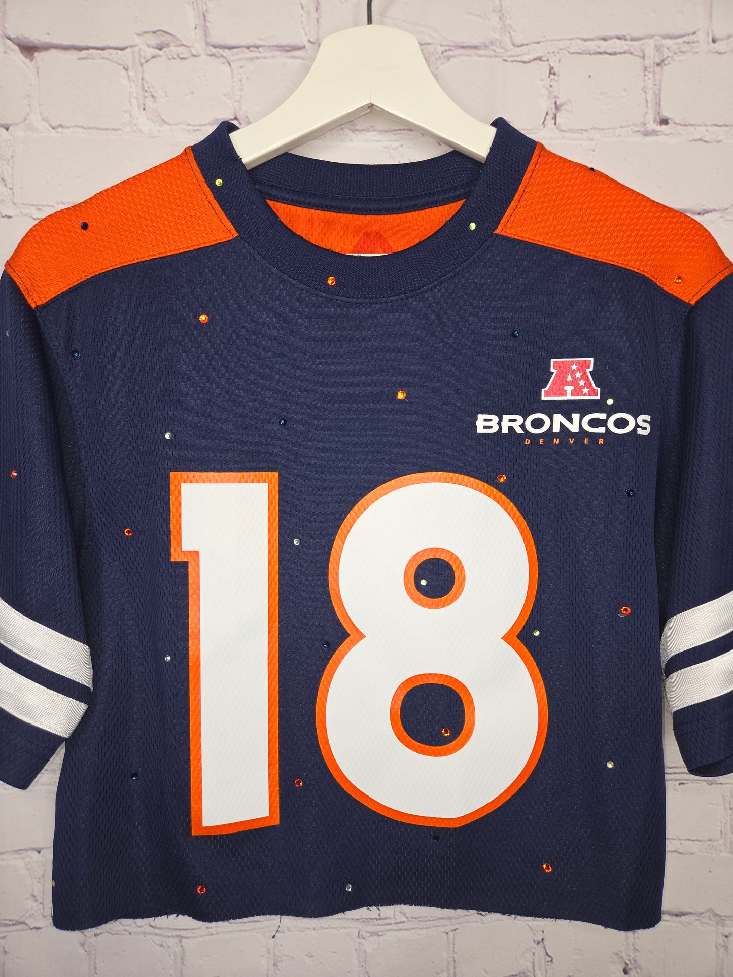 Denver Broncos Crop Jersey