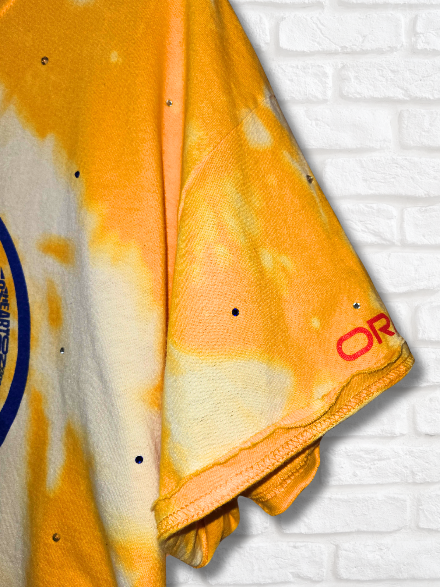 Golden State Warriors Crop Tee