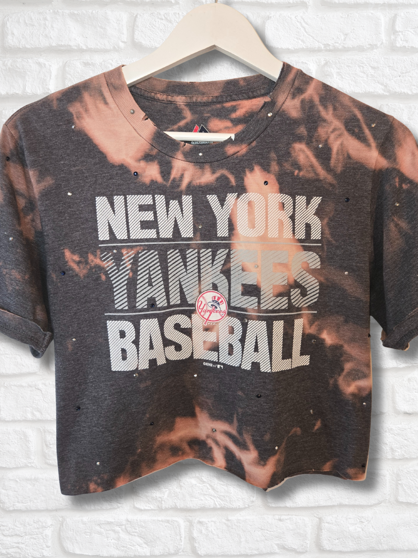 New York Yankees Crop Top