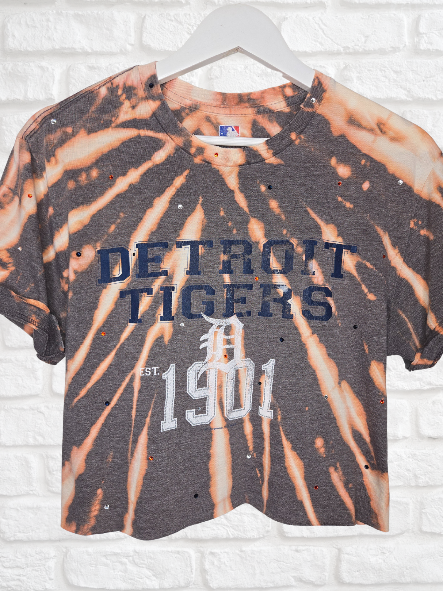 Detroit Tigers Crop Tee