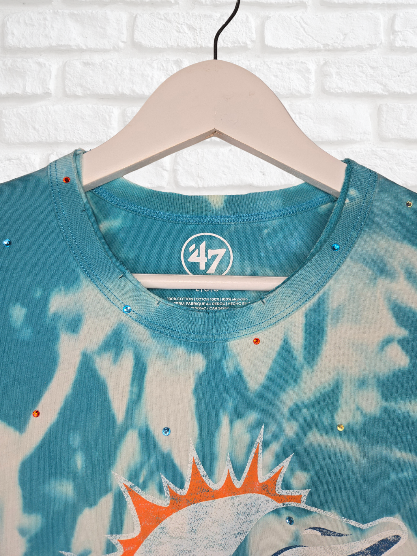 Miami Dolphins Crop Tee