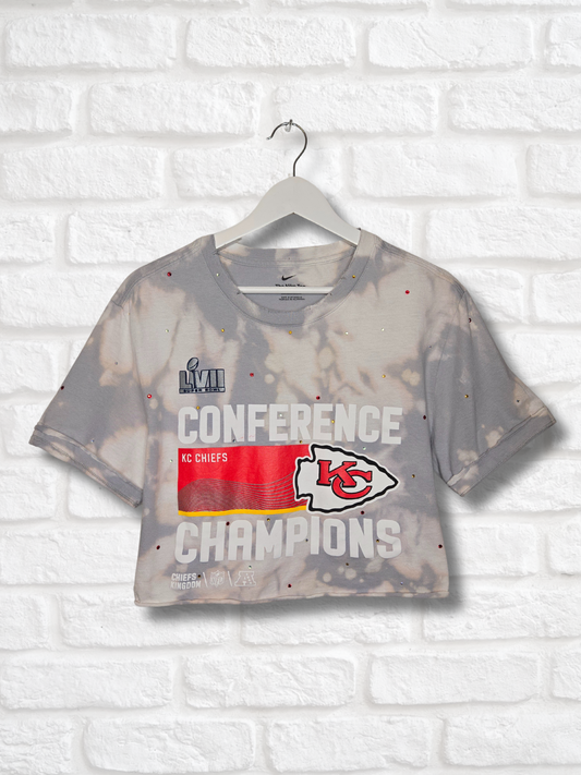 Kansas City Chiefs Crop Tee