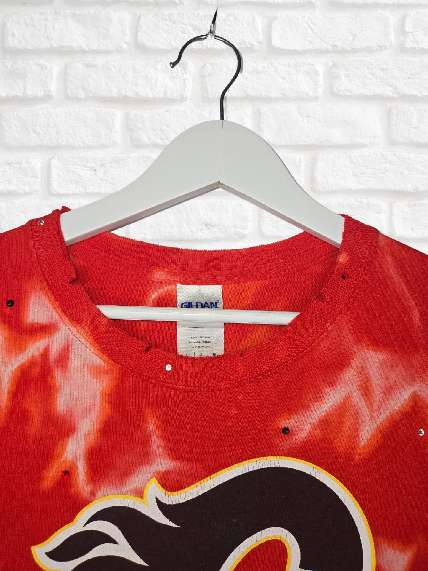 Calgary Flames Crop Tee