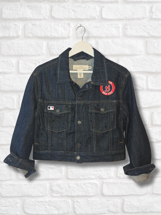 Boston Red Sox Crop Jacket
