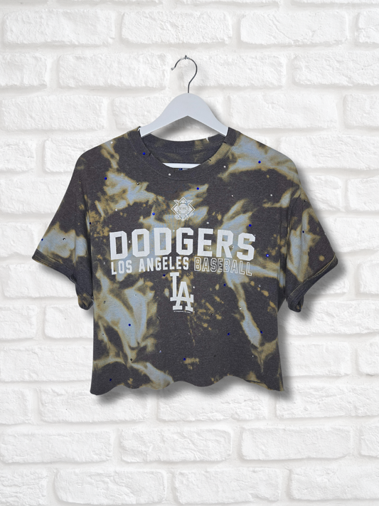 Los Angeles Dodgers Crop Tee