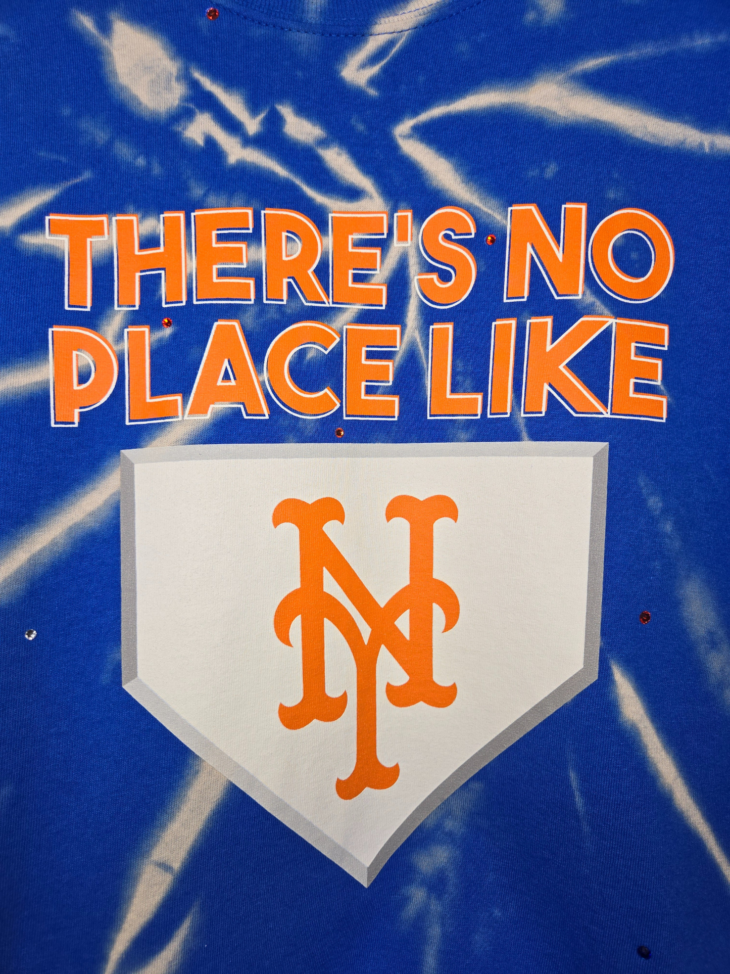 New York Mets Crop Tee