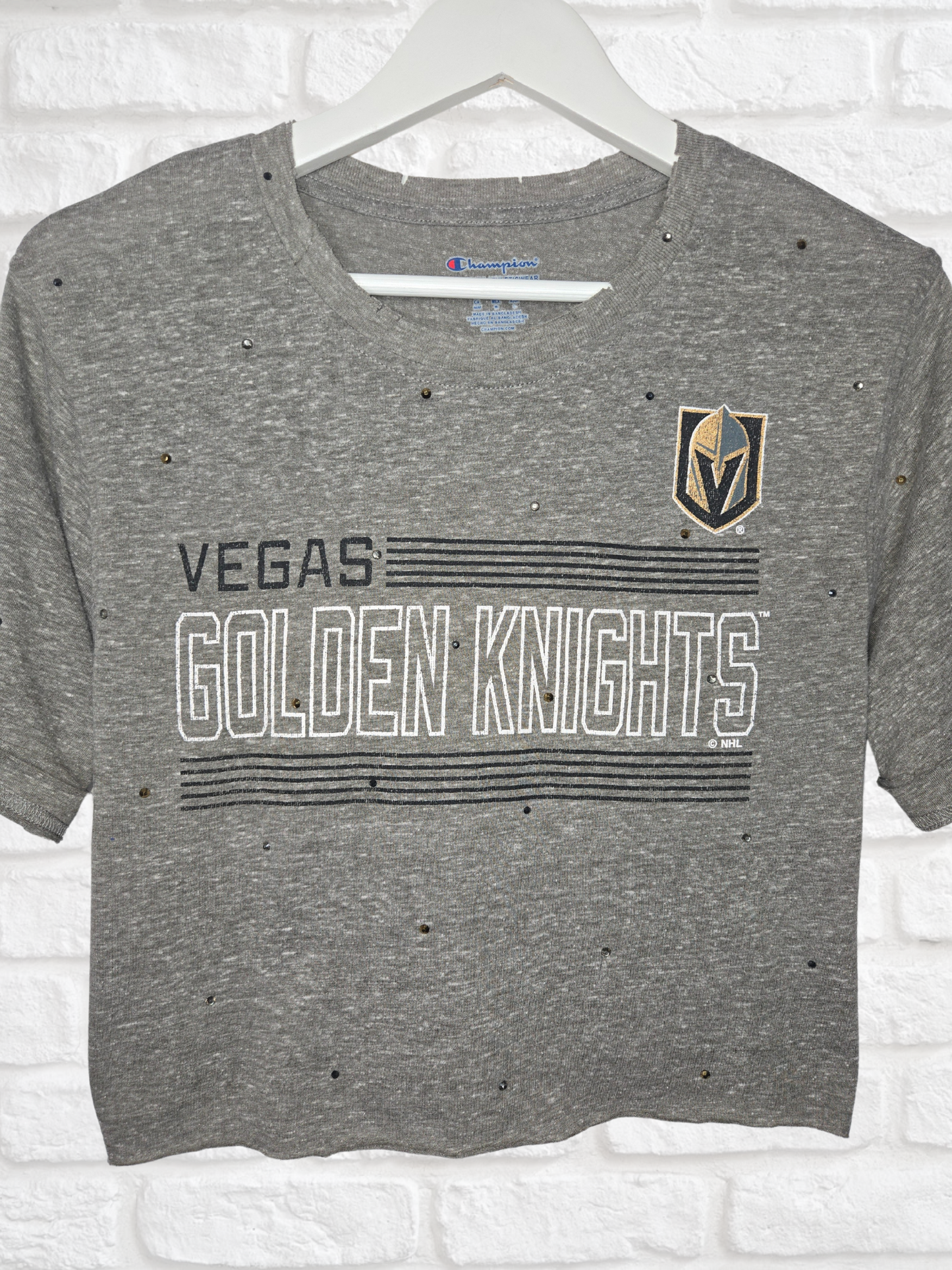 Vegas Golden Knights Crop Tee