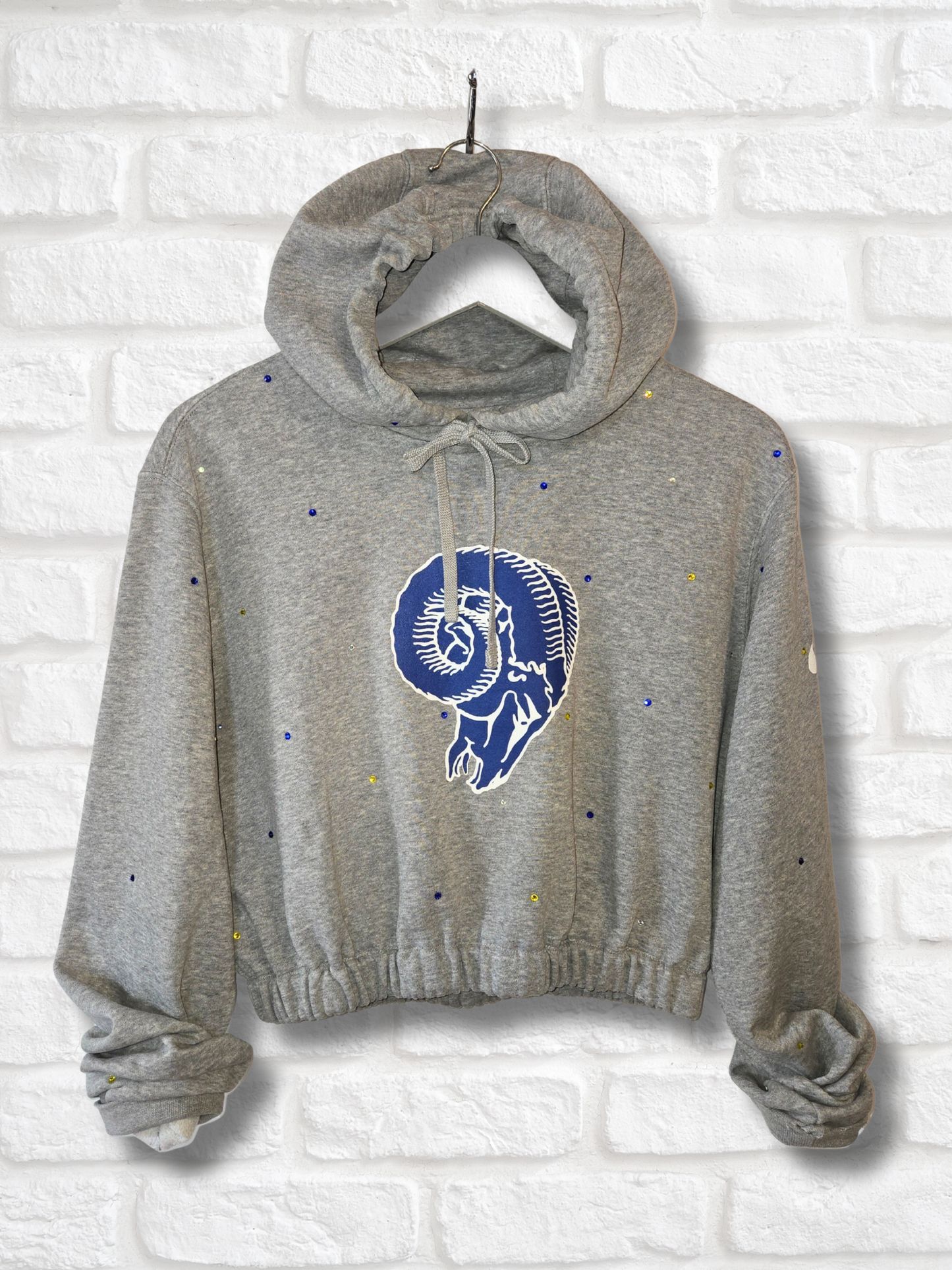 Los Angeles Rams Crop Hoodie