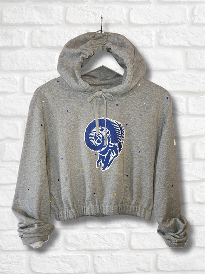Los Angeles Rams Crop Hoodie