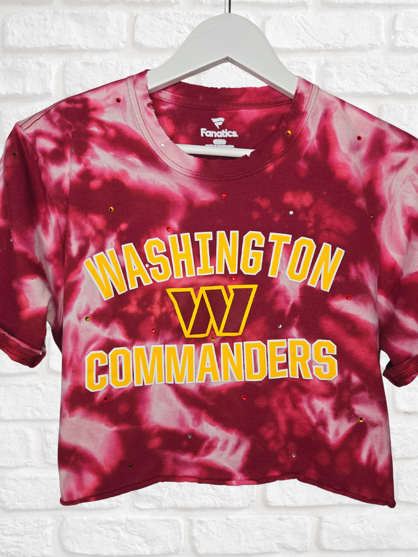 Washington Commanders Crop Tee