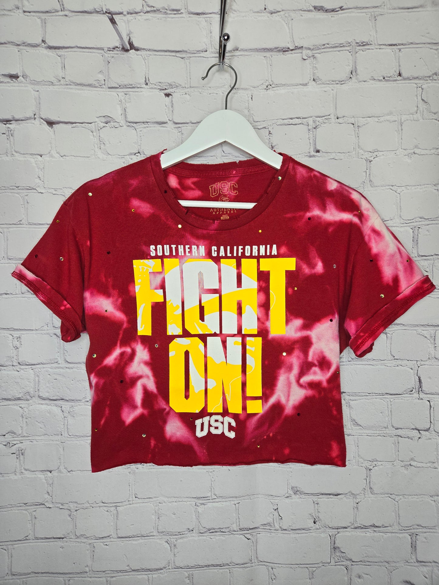 USC Trojans Crop Tee