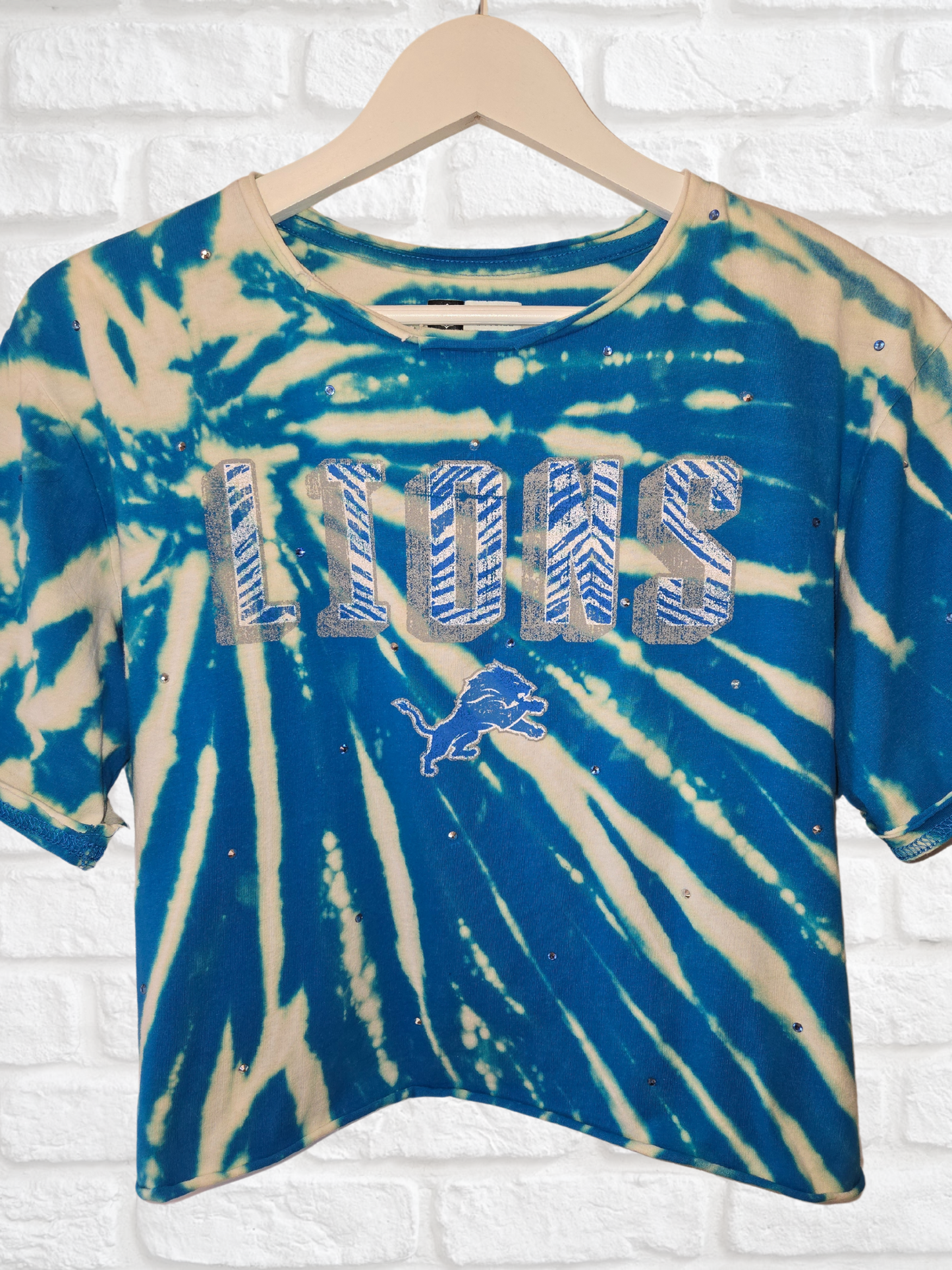 Detroit Lions Crop Tee