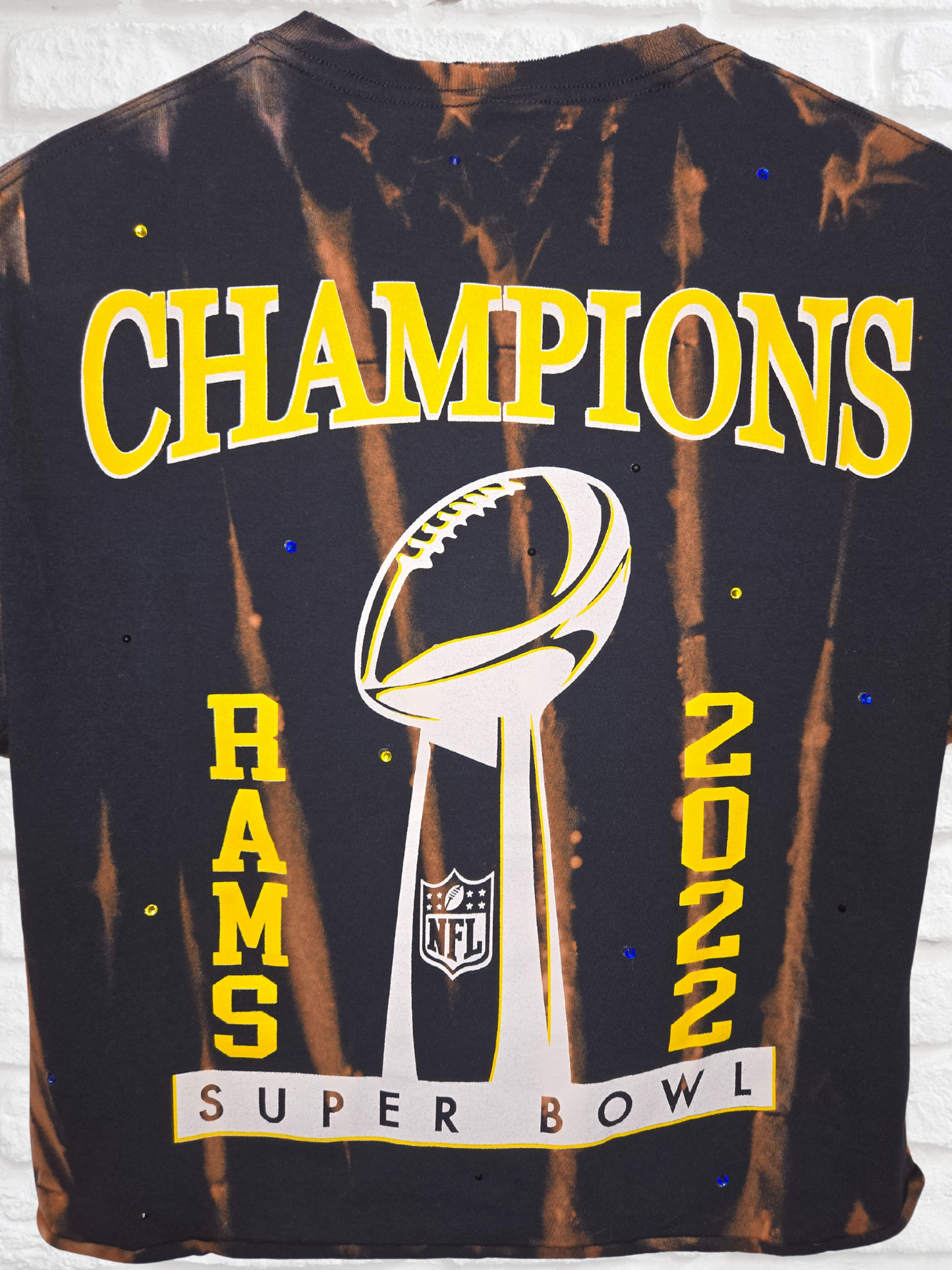 Los Angeles Rams Crop Tee