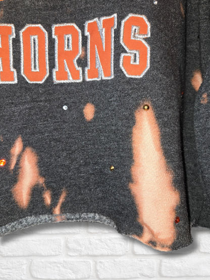 Texas Longhorns Crop Hoodie