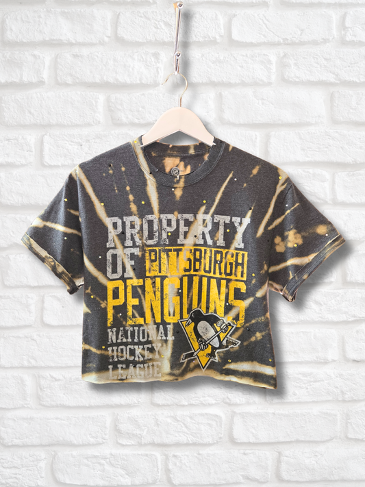 Pittsburgh Penguins Crop Tee