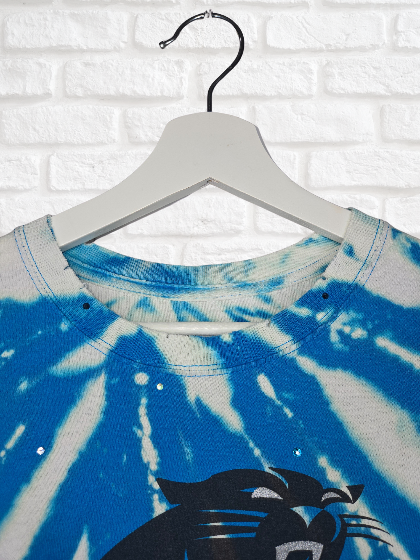 Carolina Panthers Crop Tee