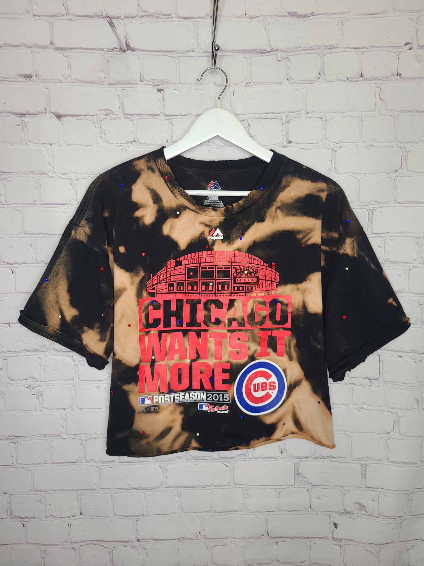 Chicago Cubs Crop Tee