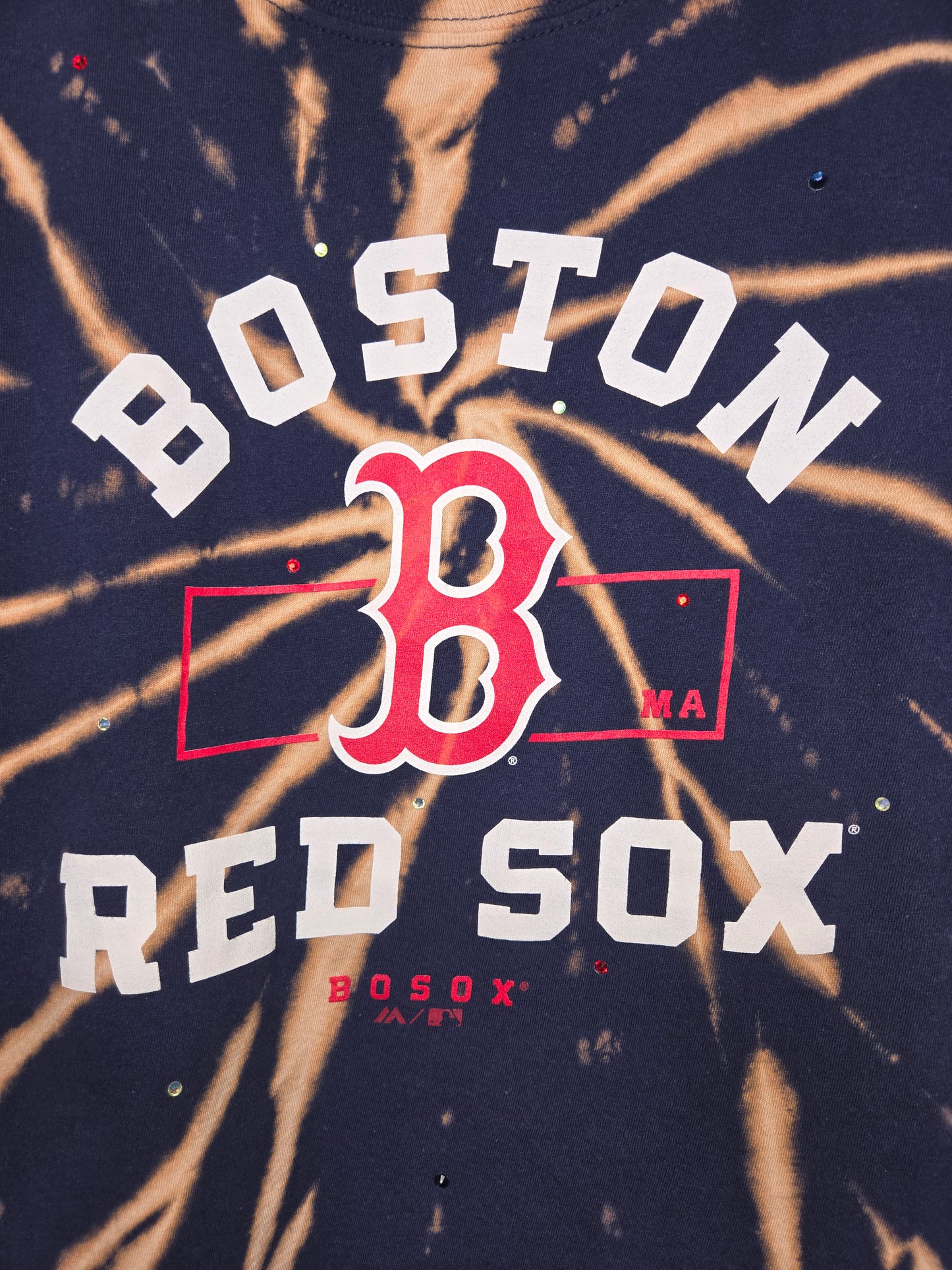 Boston Red Sox Crop Tee