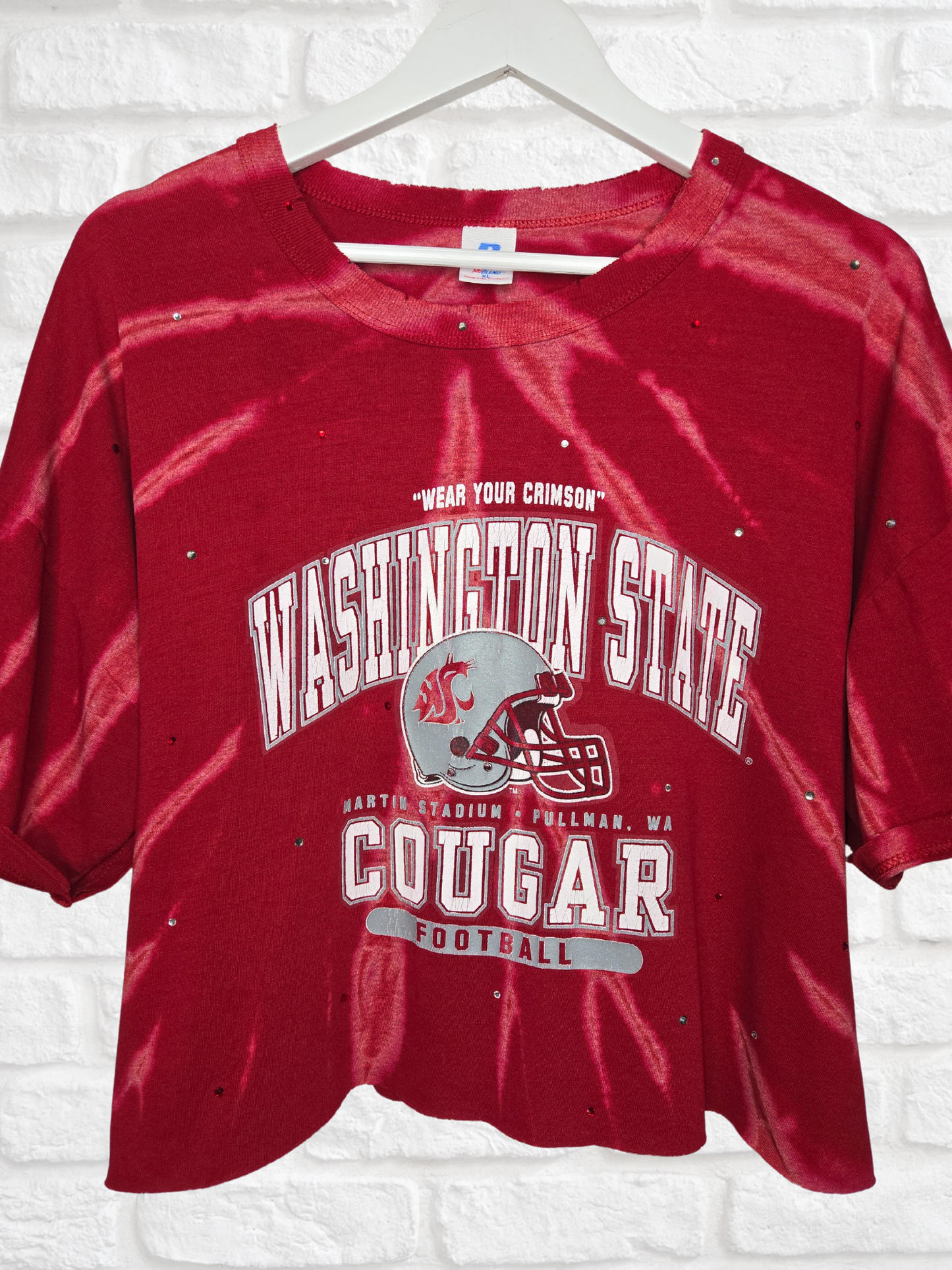 Washington State Cougars Crop Tee