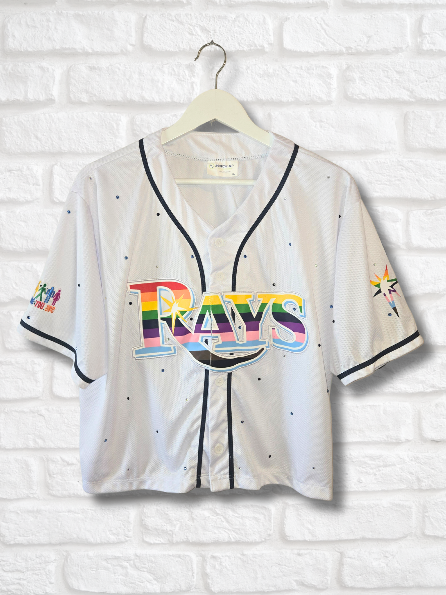 Tampa Bay Rays Crop Jersey