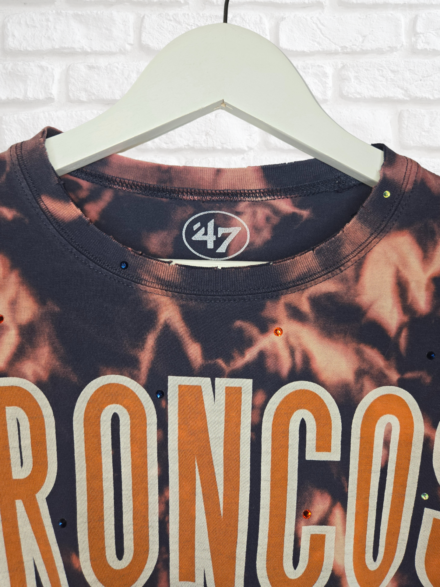 Denver Broncos Crop Tee