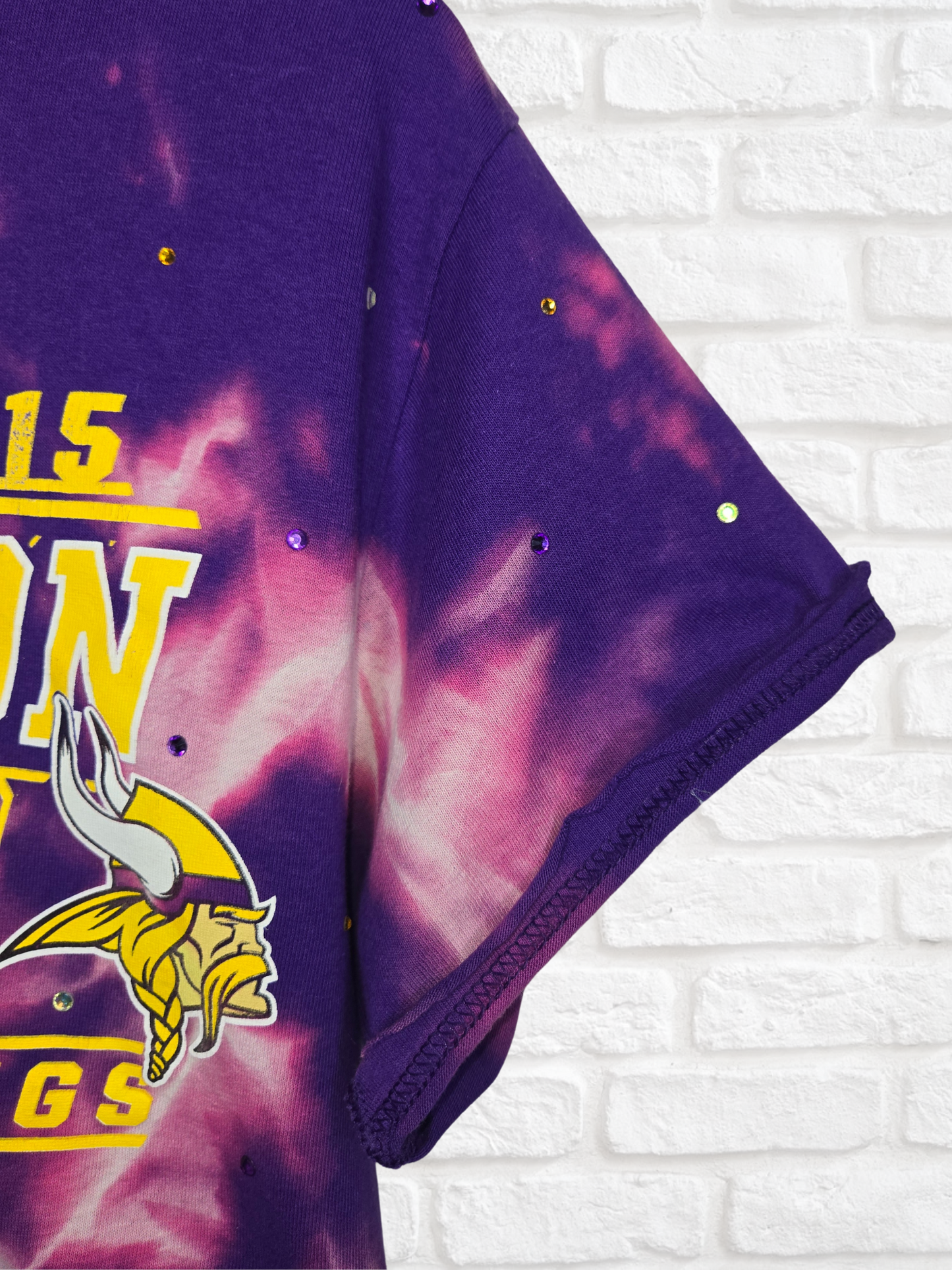 Minnesota Vikings Crop Tee