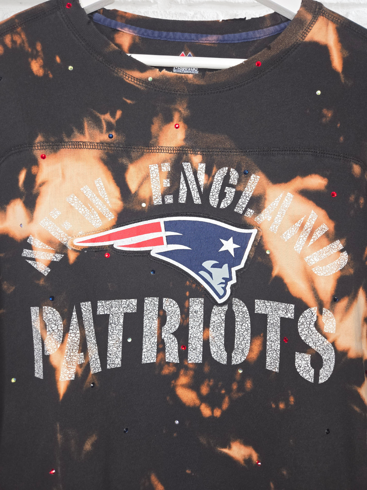 New England Patriots Crop Tee