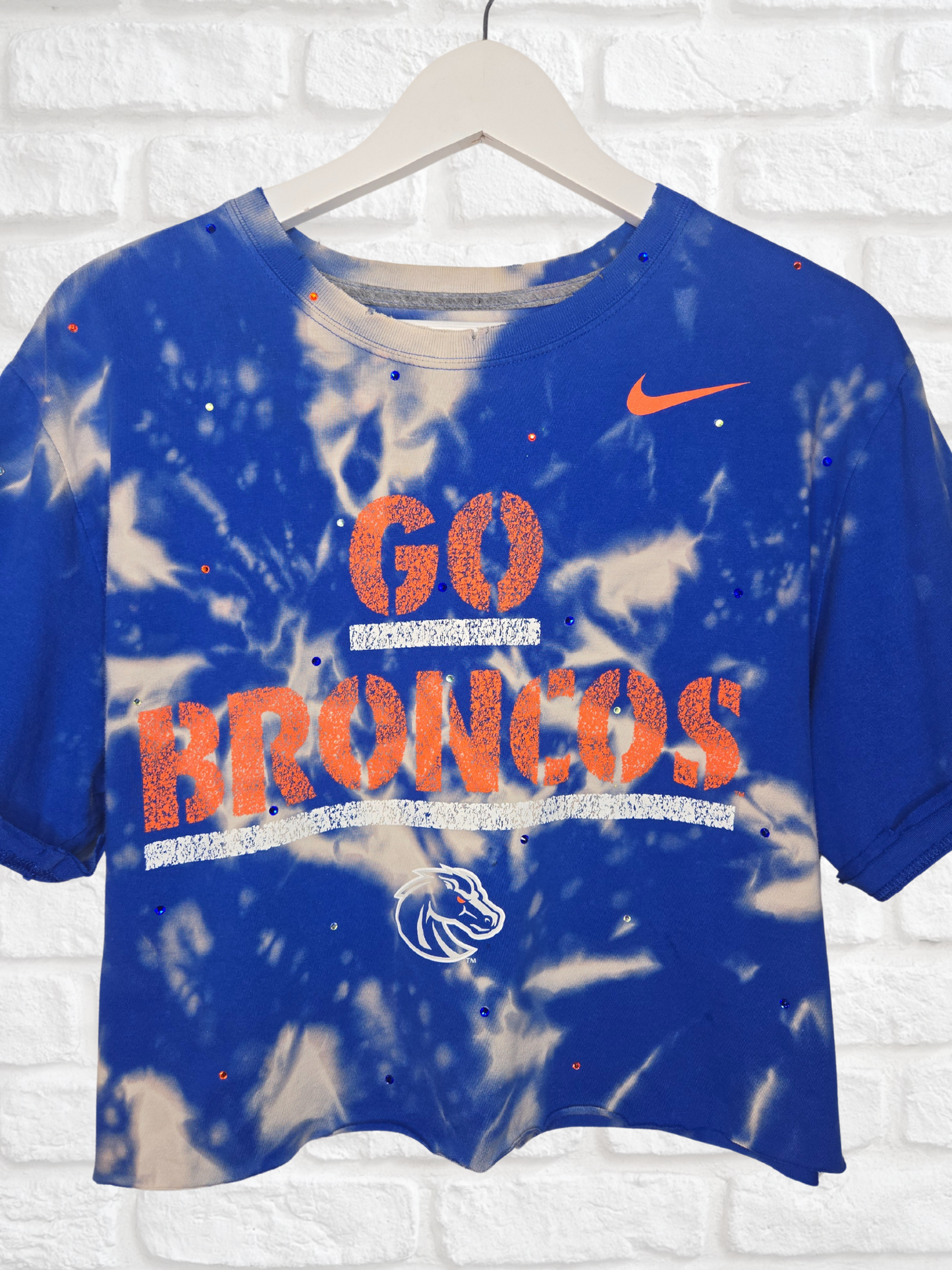 Boise State Broncos Crop Tee