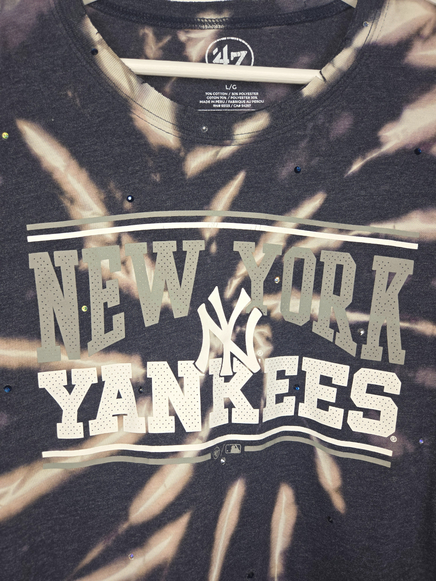 New York Yankees Crop Tee